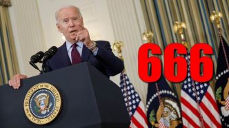 JOE BIDEN LE PRÉSIDENT DES ÉTATS UNIS ANNONCE LE 666 | ÉVÉNEMENT SATANIQUE | SYMBOLIQUE OCCULTE
