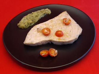 Pavé d'espadon au four. Une recette de poisson de mer délicieuse