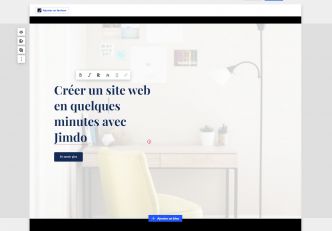 Créer son site web ou sa boutique en ligne en moins d'une heure, c'est facile avec Jimdo [Sponso]