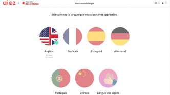Avec «Qioz», il est désormais possible d'apprendre 6 langues, ainsi que la langue des signes française