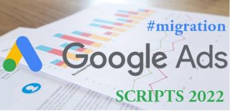 Migration des scripts google ads 2022