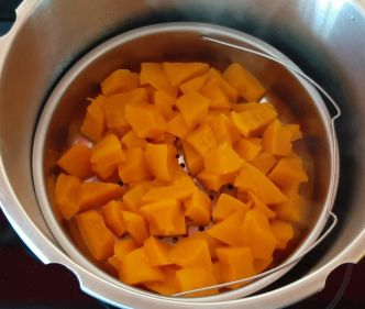 Cuisson potimarron cocotte minute. Bonne recette en peu de temps