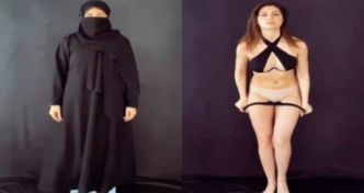 Elle se met à nue pour défendre la liberté de la femme (My body my choice)