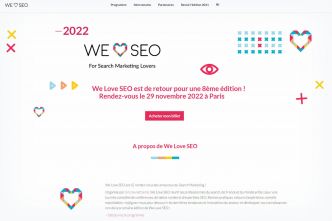 8e édition de We Love SEO : profitez de notre code de réduction