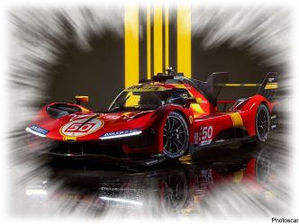 Ferrari 499P Racecar 2023 – Prête pour Le Mans Hypercar