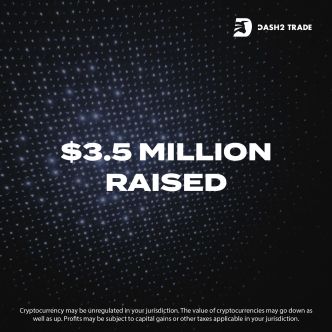 Dash 2 Trade ouvre à tous le trading crypto pro et lève 3,5 millions de dollars en un temps record !