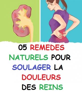 05 REMEDES NATURELS POUR SOULAGER LA DOULEURS DES REINS