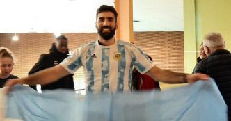 Mâcon. Coupe du monde : le volleyeur argentin Andres Arduino était, lui, heureux !