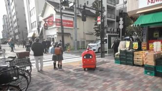 VIDÉO - Au Japon, ces drôles de robots remplacent déjà les livreurs