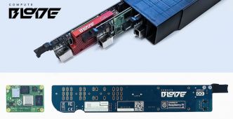 Compute Blade : un Rasberry PI CM4 en rack