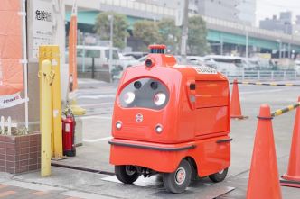 Les robots livreurs arrivent en masse dans ce pays !