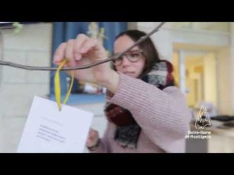 l'Arbre de Pâques 2023 au sanctuaire de Montligeon