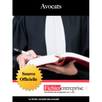 Fichier email des avocats