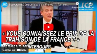 « On a perdu Arcelor, Pechiney, Alstom, Technip, Lafarge, Alcatel, Essilor… Vous connaissez le prix de la trahison de la France ? C’est entre dix et quinze millions… C’est pas cher » [...]