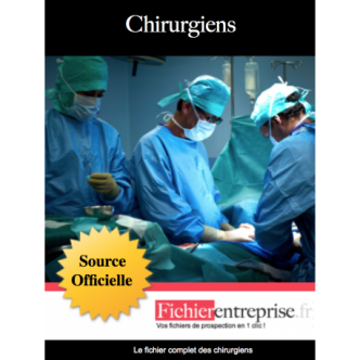 Fichier email des chirurgiens