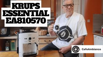 Krups EA810570 || Meilleure Machine à Cafe à Grain || Avis de Café Ambiance