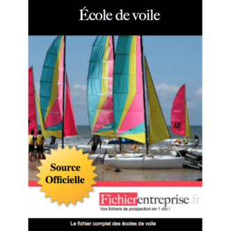 Fichier email des écoles de voile