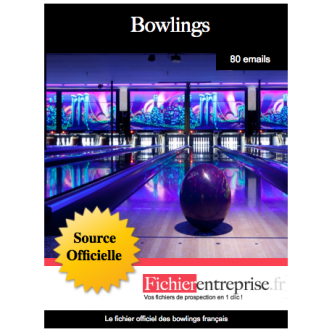 Fichier email des bowlings