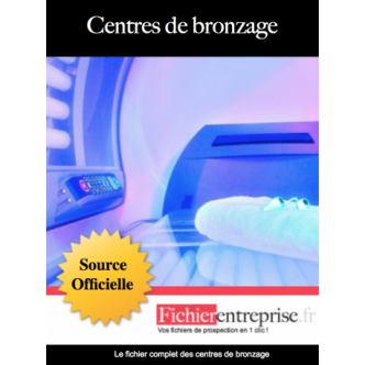 Fichier email centres de bronzage