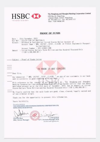 L'ambassadrice de France en Arménie, Anne Louyot, aurait un compte off-shore garni de 3 100 000 $ !