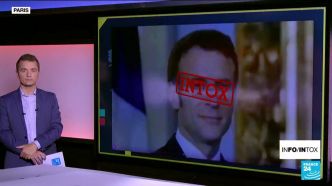 VIDEO. "Info ou Intox" : Un montage audio fait croire à une conversation secrète d'Emmanuel Macron sur le Mali