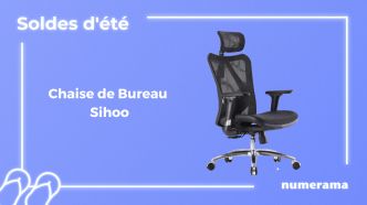Ce siège de bureau ergonomique devient bien plus abordable pendant les soldes