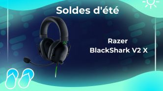 Razer BlackShark V2 X : seulement 40 € pour ce casque e-sport avec son surround grâce aux soldes