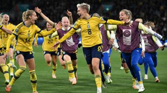 Mondial féminin: la Suède élimine les Etats-Unis, doubles tenants du titre
