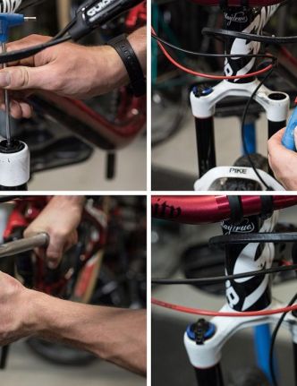 Conseils de réparation rapide pour régler votre fourche RockShox Lyrik, Pike, Yari ou Revelation avec Bottomless Tokens