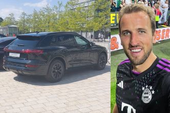 Harry Kane reçoit une voiture à 70 000€ en plus, du Bayern Munich