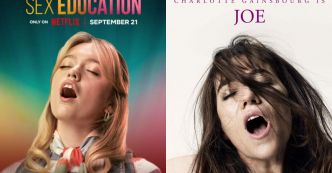 Les posters de Sex Education sont-ils inspirés de ceux de Nymphomaniac de Lars Von Trier ?