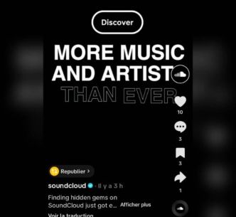 C'est officiel : Le flux de découverte de style de SoundCloud est disponible sur TikTok !