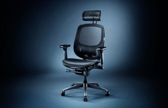 Razer dévoile sa Fujin Pro, une vraie chaise de bureau ergonomique et discrète