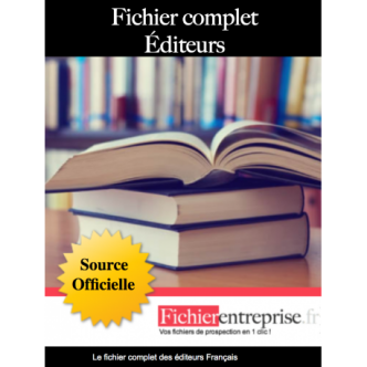 Fichier email complet des éditeurs