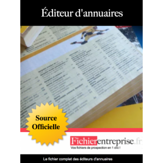 Fichier adresse email des éditeurs d'annuaires