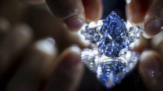 Le Bleu Royal, un diamant sans défaut, a été vendu à Genève pour près de 40 millions de francs