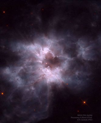 NGC 2440, cocon de naine blanche