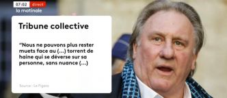 Les associations féministes se disent "atterrées" après la tribune des stars du cinéma pour défendre Gérard Depardieu : "C'est un crachat au visage des victimes de violences"