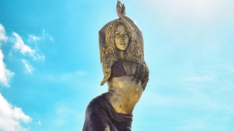 Shakira a sa statue en Colombie, dans sa ville natale de Barranquilla