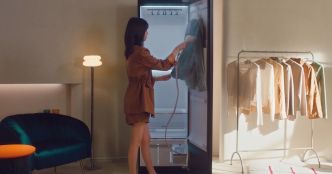 Actualité : CES 2024 – L'armoire séchante LG Styler se dote d'un défroisseur à main