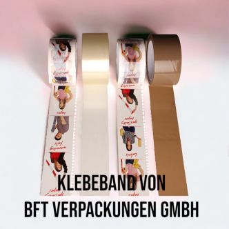 Adhesive tape with logo