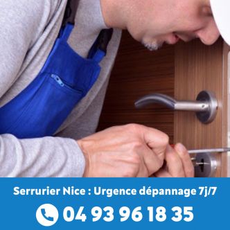 Serrurier Nice - Dépannage d'urgence 24/7 - Pas cher, Serruriers à proximité