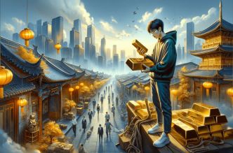 Les jeunes Chinois se ruent vers l’or, remède anti-crise