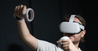 Actualité : Ventes Flash – Le casque de réalité virtuelle Oculus Quest 2 "5 étoiles" à 249,99 € (-15%)