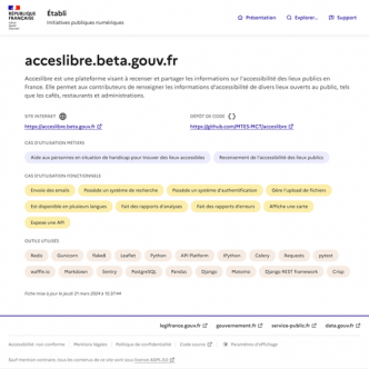 Établi - Un annuaire des initiatives publiques numériques