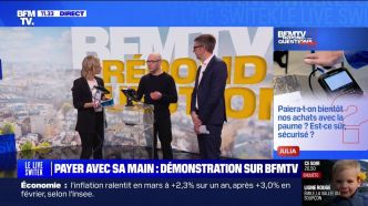 BFMTV répond à vos questions : Payer avec la paume de sa main ? - 29/03