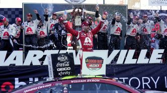 Un triplé Hendrick Motorsports à Martinsville
