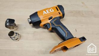 Décapeur thermique AEG BHG 18 : Test et Avis
