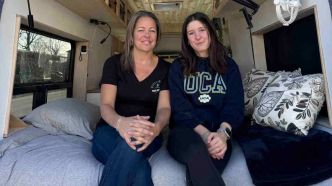 Ce duo mère-fille s'apprête à quitter la vie d'appart pour vivre la «vanlife»