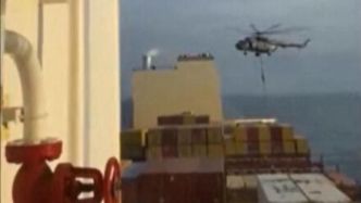 Sur fond de tensions avec Israël , l’Iran saisit un porte-conteneurs près du détroit d’Ormuz
